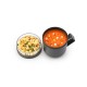 Чаша с капак Brabantia Make&Take 600ml, Dark Grey Чаша с капак Brabantia Make&Take 600ml, Dark Grey