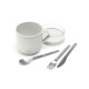 Чаша с капак Brabantia Make&Take 600ml, Light Grey Чаша с капак Brabantia Make&Take 600ml, Light Grey