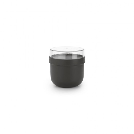 Купичка за закуска Brabantia Make&Take 500ml, Dark Grey Купичка за закуска Brabantia Make&Take 500ml, Dark Grey