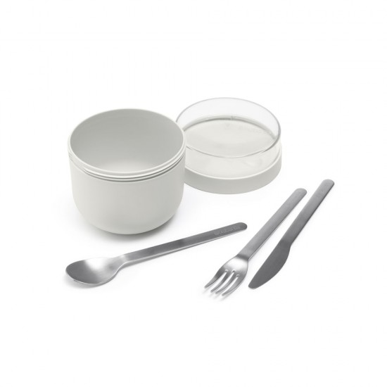 Купичка за закуска Brabantia Make&Take 500ml, Light Grey Купичка за закуска Brabantia Make&Take 500ml, Light Grey