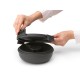Купа за салата Brabantia Make&Take 1.3L, Dark Grey Купа за салата Brabantia Make&Take 1.3L, Dark Grey