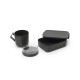 Комплект за обяд Brabantia Make&Take 2 части, Dark Grey, чаша и кутия Комплект за обяд Brabantia Make&Take 2 части, Dark Grey, чаша и кутия