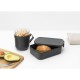 Комплект за обяд Brabantia Make&Take 2 части, Dark Grey, чаша и кутия Комплект за обяд Brabantia Make&Take 2 части, Dark Grey, чаша и кутия