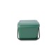 Кош за смет за разделно събиране Brabantia Sort&Go Stackable 20L, Fir Green Кош за смет за разделно събиране Brabantia Sort&Go Stackable 20L, Fir Green
