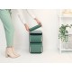 Кош за смет за разделно събиране Brabantia Sort&Go Stackable 20L, Fir Green Кош за смет за разделно събиране Brabantia Sort&Go Stackable 20L, Fir Green