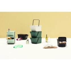 Кош за смет за разделно събиране Brabantia Sort&Go Stackable 20L, Grey