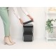 Кош за смет за разделно събиране Brabantia Sort&Go Stackable 20L, Grey Кош за смет за разделно събиране Brabantia Sort&Go Stackable 20L, Grey