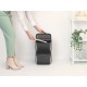 Кош за смет за разделно събиране Brabantia Sort&Go Stackable 20L, Grey Кош за смет за разделно събиране Brabantia Sort&Go Stackable 20L, Grey