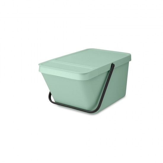 Кош за смет за разделно събиране Brabantia Sort&Go Stackable 20L, Jade Green Кош за смет за разделно събиране Brabantia Sort&Go Stackable 20L, Jade Green