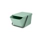 Кош за смет за разделно събиране Brabantia Sort&Go Stackable 20L, Jade Green Кош за смет за разделно събиране Brabantia Sort&Go Stackable 20L, Jade Green