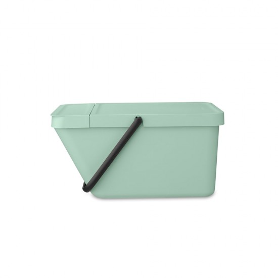Кош за смет за разделно събиране Brabantia Sort&Go Stackable 20L, Jade Green Кош за смет за разделно събиране Brabantia Sort&Go Stackable 20L, Jade Green