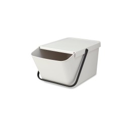 Кош за смет за разделно събиране Brabantia Sort&Go Stackable 20L, Light Grey