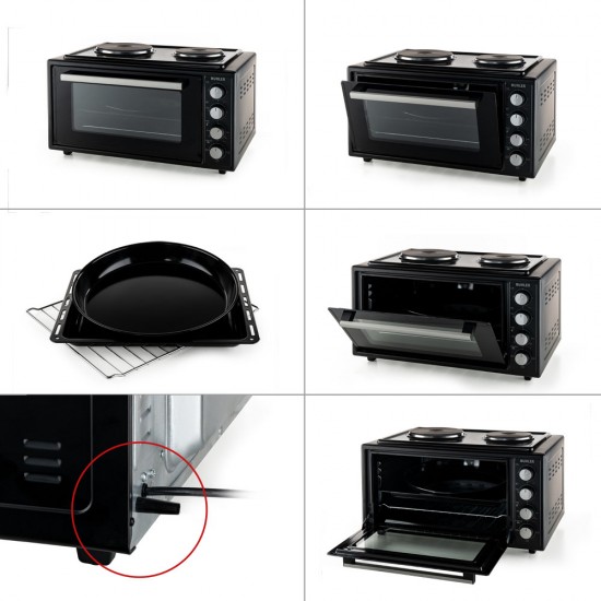 Малка готварска печка Muhler MC-4522, 3500W, 45/40 л Малка готварска печка Muhler MC-4522, 3500W, 45/40 л