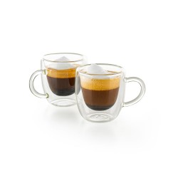 Чаша за еспресо с дръжка Luigi Ferrero Coffeina FR-8014 90ml, 2 броя.