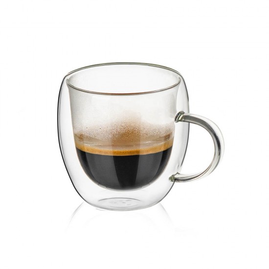 Чаша за чай и кафе Luigi Ferrero Coffeina FR-8042 250ml, 2 броя Чаша за чай и кафе Luigi Ferrero Coffeina FR-8042 250ml, 2 броя