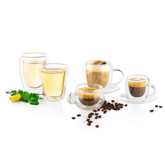 Чаша за капучино и лате Luigi Ferrero Coffeina FR-8063 350ml, 2 броя Чаша за капучино и лате Luigi Ferrero Coffeina FR-8063 350ml, 2 броя