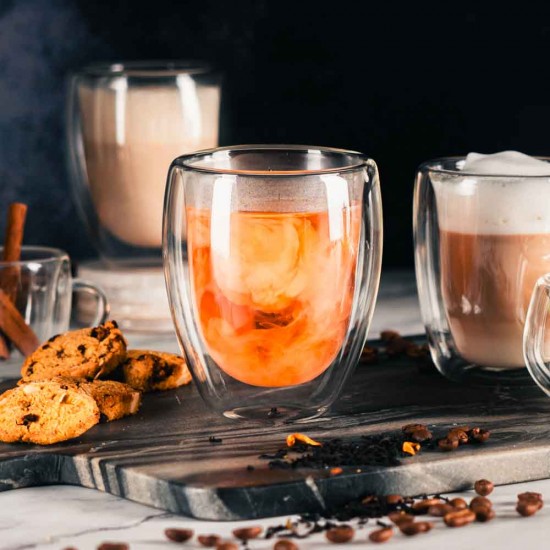 Чаша за капучино и лате Luigi Ferrero Coffeina FR-8063 350ml, 2 броя Чаша за капучино и лате Luigi Ferrero Coffeina FR-8063 350ml, 2 броя
