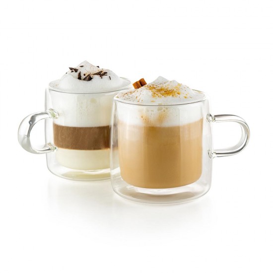 Чаша за чай и кафе Luigi Ferrero Coffeina FR-8053 280ml, 2 броя Чаша за чай и кафе Luigi Ferrero Coffeina FR-8053 280ml, 2 броя