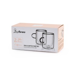 Чаша за чай и кафе Luigi Ferrero Coffeina FR-8053 280ml, 2 броя