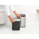 Кош за смет Brabantia Bo Small 4L, Matt Steel Fingerprint Proof Кош за смет Brabantia Bo Small 4L, Matt Steel Fingerprint Proof