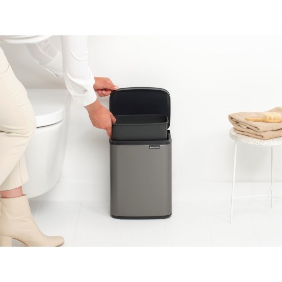 Кош за смет Brabantia Bo Small 7L, Platinum Кош за смет Brabantia Bo Small 7L, Platinum