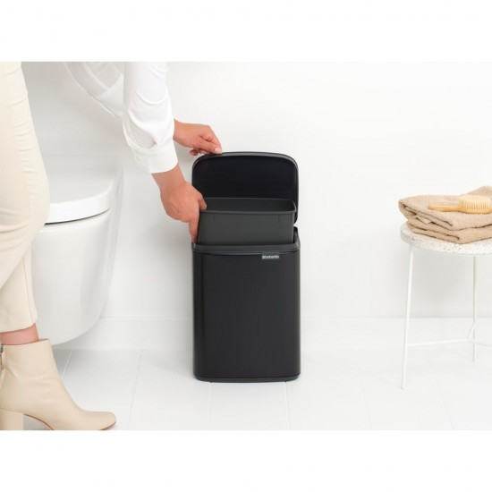 Кош за смет Brabantia Bo Small 7L, Matt Black Кош за смет Brabantia Bo Small 7L, Matt Black