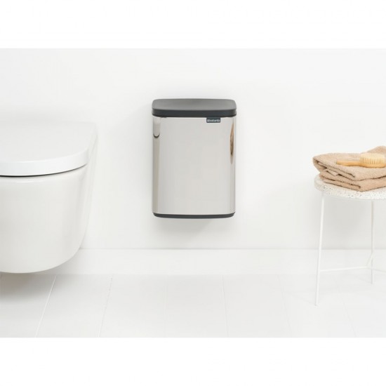 Кош за смет Brabantia Bo Small 7L, Brilliant Steel Кош за смет Brabantia Bo Small 7L, Brilliant Steel