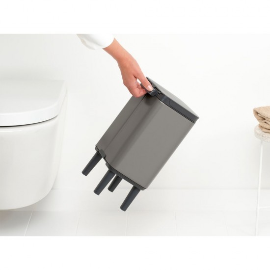 Кош за смет Brabantia Bo Small Hi 4L, Platinum Кош за смет Brabantia Bo Small Hi 4L, Platinum