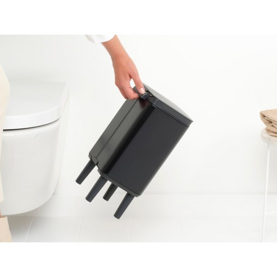 Кош за смет Brabantia Bo Small Hi 4L, Matt Black Кош за смет Brabantia Bo Small Hi 4L, Matt Black