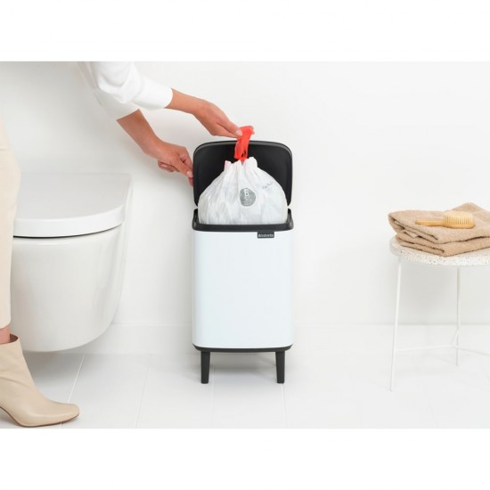 Кош за смет Brabantia Bo Small Hi 7L, White Кош за смет Brabantia Bo Small Hi 7L, White