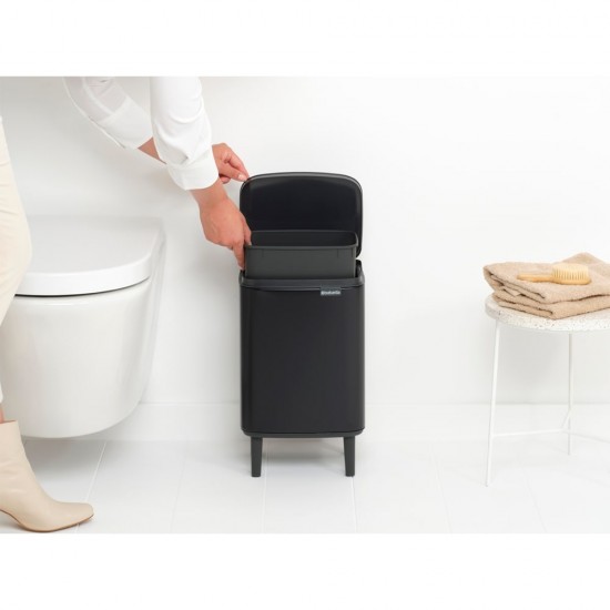Кош за смет Brabantia Bo Small Hi 7L, Matt Black Кош за смет Brabantia Bo Small Hi 7L, Matt Black