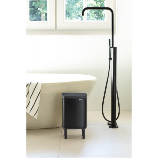 Кош за смет Brabantia Bo Small Hi 7L, Matt Black Кош за смет Brabantia Bo Small Hi 7L, Matt Black