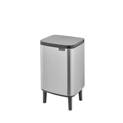 Кош за смет Brabantia Bo Small Hi 7L, Matt Steel Fingerprint Proof