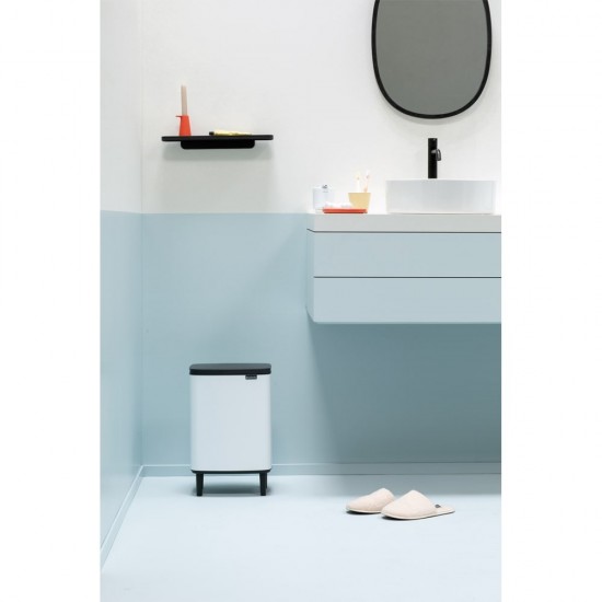 Кош за смет Brabantia Bo Small Hi 12L, White Кош за смет Brabantia Bo Small Hi 12L, White