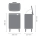 Кош за смет Brabantia Bo Small Hi 12L, White Кош за смет Brabantia Bo Small Hi 12L, White