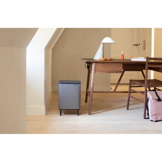 Кош за смет Brabantia Bo Small Hi 12L, Platinum Кош за смет Brabantia Bo Small Hi 12L, Platinum