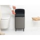 Кош за смет Brabantia Bo Small Hi 12L, Platinum Кош за смет Brabantia Bo Small Hi 12L, Platinum