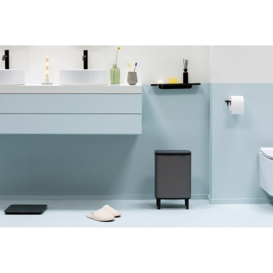 Кош за смет Brabantia Bo Small Hi 12L, Platinum Кош за смет Brabantia Bo Small Hi 12L, Platinum