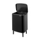 Кош за смет Brabantia Bo Small Hi 12L, Matt Black Кош за смет Brabantia Bo Small Hi 12L, Matt Black