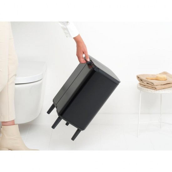 Кош за смет Brabantia Bo Small Hi 12L, Matt Black Кош за смет Brabantia Bo Small Hi 12L, Matt Black