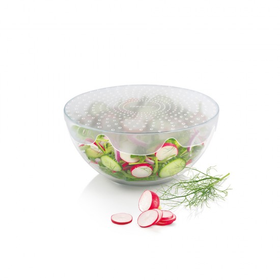 Комплект капаци силиконови Tescoma 4FOOD 2 броя, ø17/23cm Комплект капаци силиконови Tescoma 4FOOD 2 броя, ø17/23cm