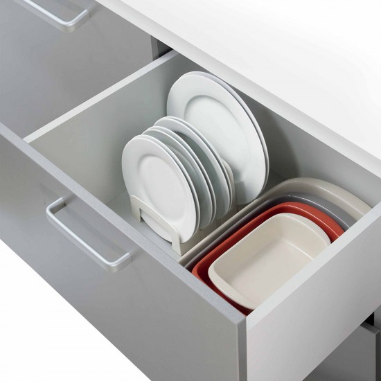 Разпределител за чинии Tescoma Flexispace 17.5x14.5xH13.5cm Разпределител за чинии Tescoma Flexispace 17.5x14.5xH13.5cm