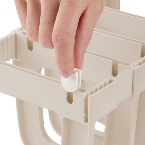 Разпределител за чинии Tescoma Flexispace 17.5x14.5xH13.5cm Разпределител за чинии Tescoma Flexispace 17.5x14.5xH13.5cm