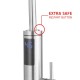 Водонагревател Diplomat QF-99S, 3600W, LED, фикс.и силик. струйник, плот