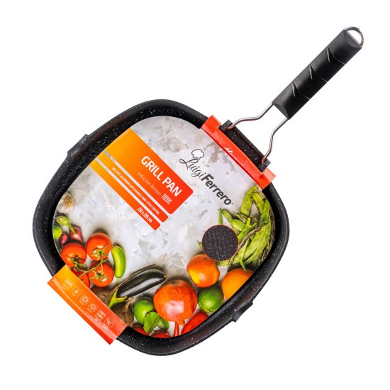 Тиган грил Luigi Ferrero Hanna FR-2810M 28x28cm Тиган грил Luigi Ferrero Hanna FR-2810M 28x28cm