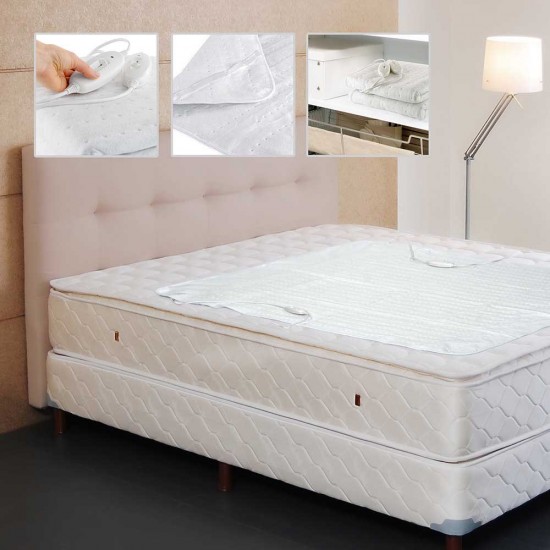 Електрическо одеяло, подложно Termomax TU1640D, 120W, 160х140cm, полиестер Електрическо одеяло, подложно Termomax TU1640D, 120W, 160х140cm, полиестер