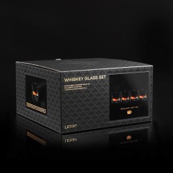 Комплект чаши за уиски LIITON Grand Canyon 300ml 4 броя