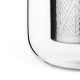 Чаша за чай с цедка VIVA Minima 400ml, сиво капаче за запарка Чаша за чай с цедка VIVA Minima 400ml, сиво капаче за запарка