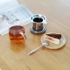 Чаша за чай с цедка VIVA Minima 400ml, сиво капаче за запарка Чаша за чай с цедка VIVA Minima 400ml, сиво капаче за запарка