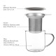 Чаша за чай с цедка VIVA Minima 400ml, синьо капаче за запарка Чаша за чай с цедка VIVA Minima 400ml, синьо капаче за запарка